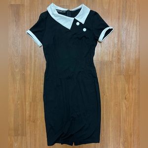 Homeyee Black vintage inspired dress